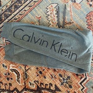 Calvin Klein Performance green Capri sweatpants